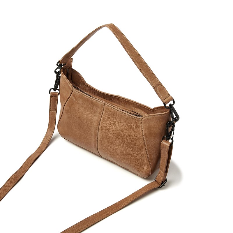 dR Amsterdam Skuldertaske Brun/Beige 2