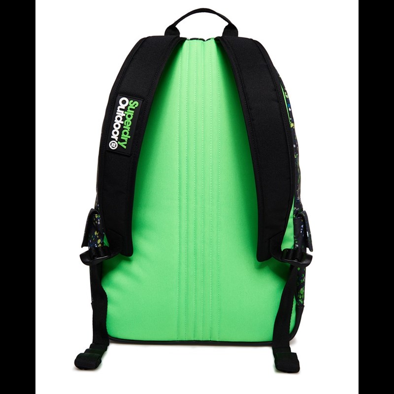 Superdry Rygsæk Montana Mini Splatter Blå/Grøn 3