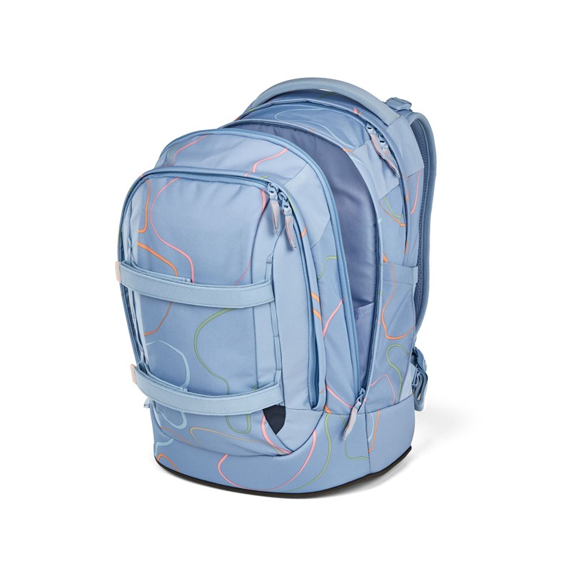 Satch Skoletaske Pack Vivid Blue Ice blue 8