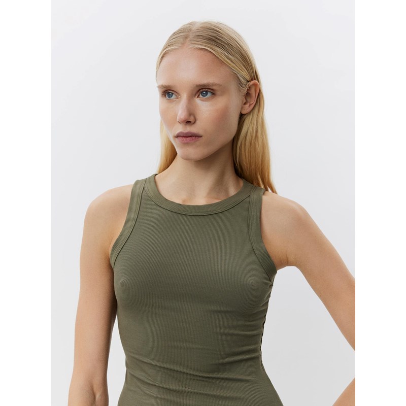 Sofie Schnoor Topp JullieSW Armégrön Str L 5