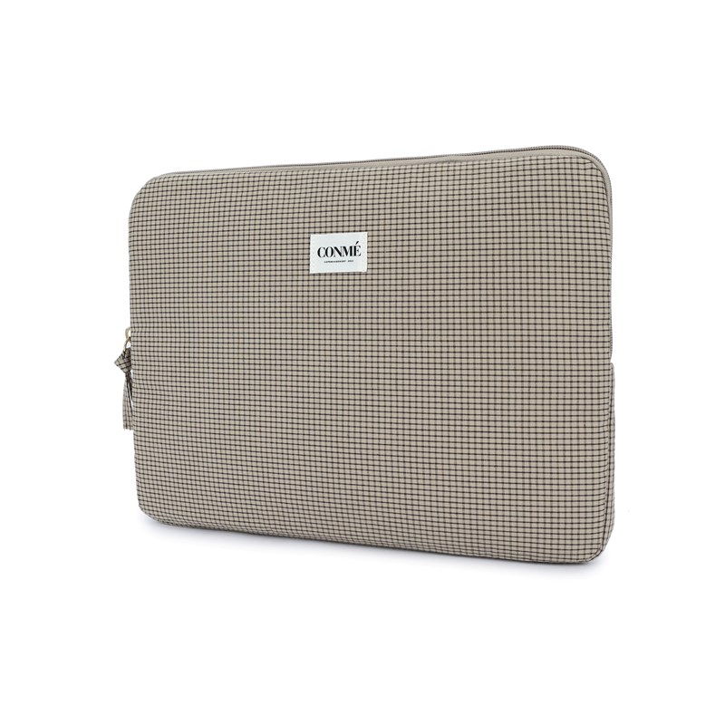 Conmé Datorfodral petit check Sand 14" 2