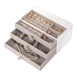 UNIQ Smykke Organizer Grå