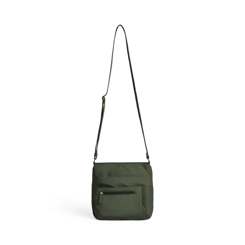 Aura Crossbody Bari Recycled Mørk grøn 5