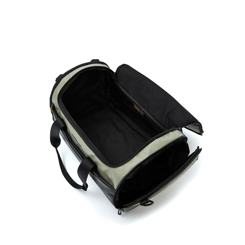 Mandarina Duck Rejsetaske Eco Coated Duffle Beige/grå 7