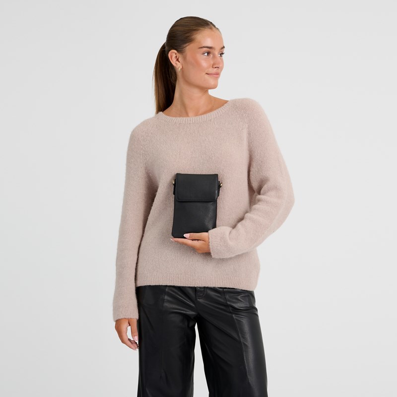 Depeche Mobiltaske Sort/ mørk 5