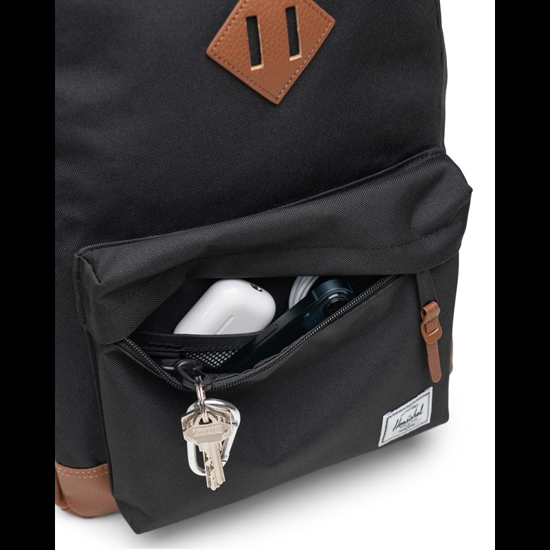 Herschel Rygsæk Heritage Sort/Beige 7