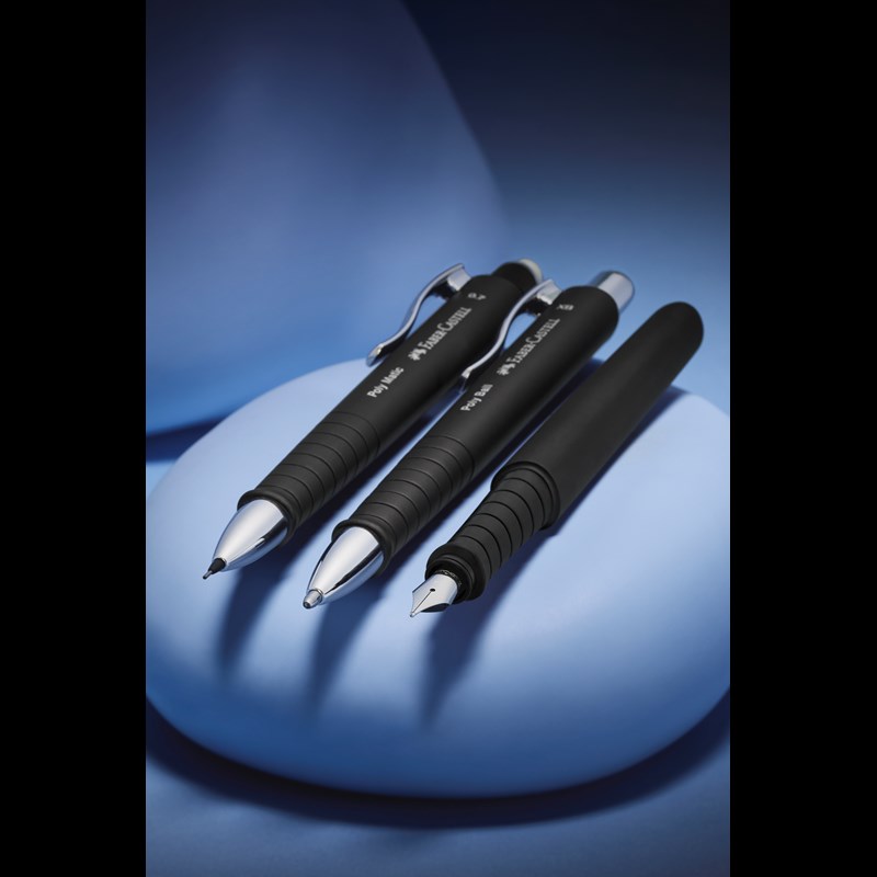 Faber-Castell Kulspetspenna Poly Ball XB Svart 3