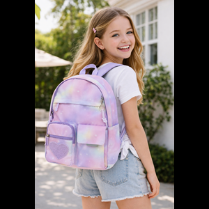 Grow Ryggsäck Unicorn Ljuslila alt image