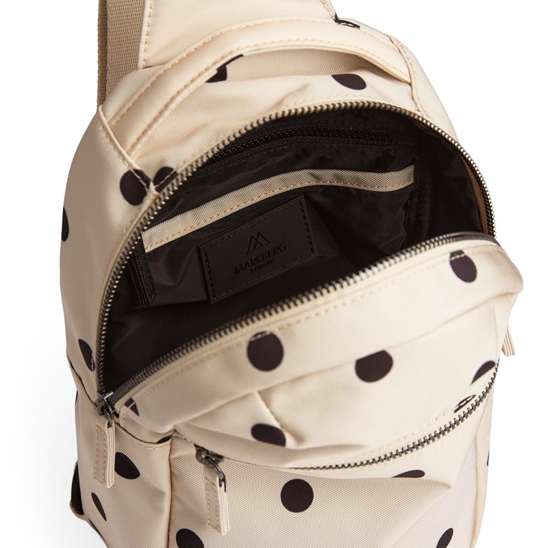 MARKBERG Sling Bag Trekmbg Creme/Sort 5