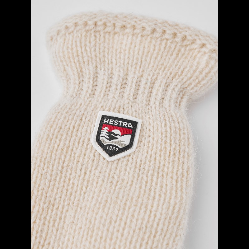 Hestra Luffer Basic Wool Off Hvid Str. 7 2