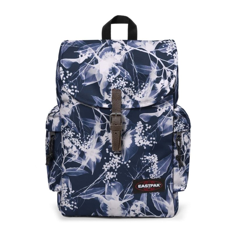 Eastpak Rygsæk -Austin Blå m/blomst 1
