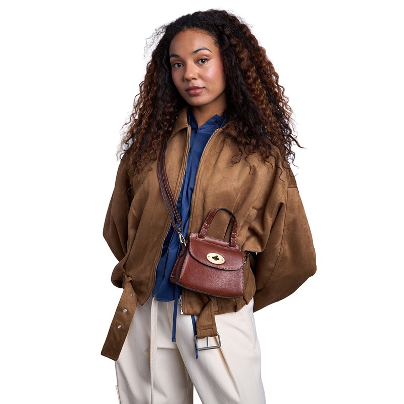 RE:DESIGNED Crossbody Saya Small Cognac 2