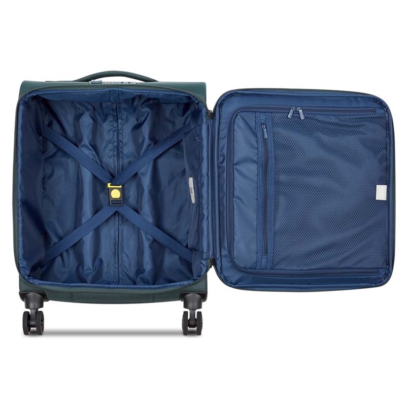 Delsey Resväska Brochant 3 55 sl m. grön 55 Cm 3