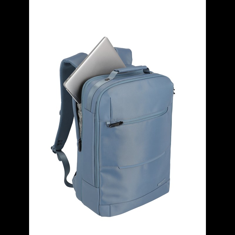 travelite WORKFLOOW backpack L, denimblu Blå/Blå 15" 6