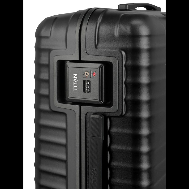 Titan Resväska Overseas Svart Str L 8