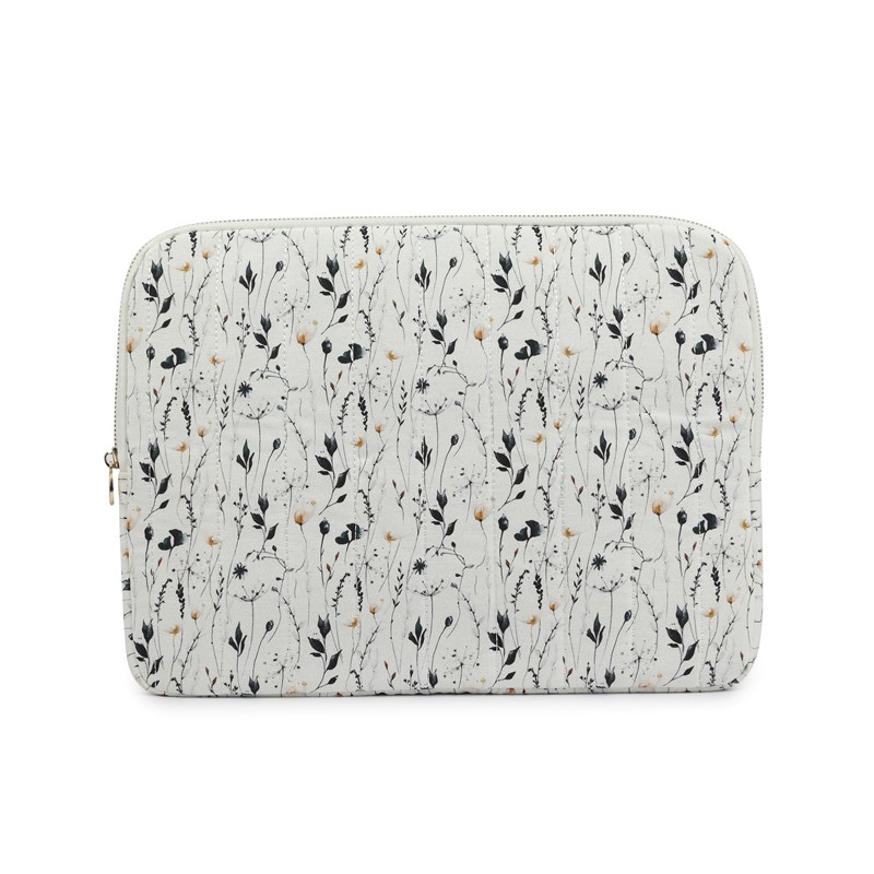 Conmé Computer Sleeve Watercolor Flo Vit blomning 13" 1