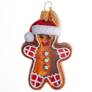 Brink Nordic Julgranskula Pepparkaksgubbe Brun/röd