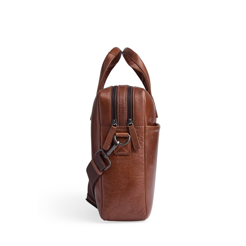 Tyler & Co Computertaske Preston Cognac 14" 4