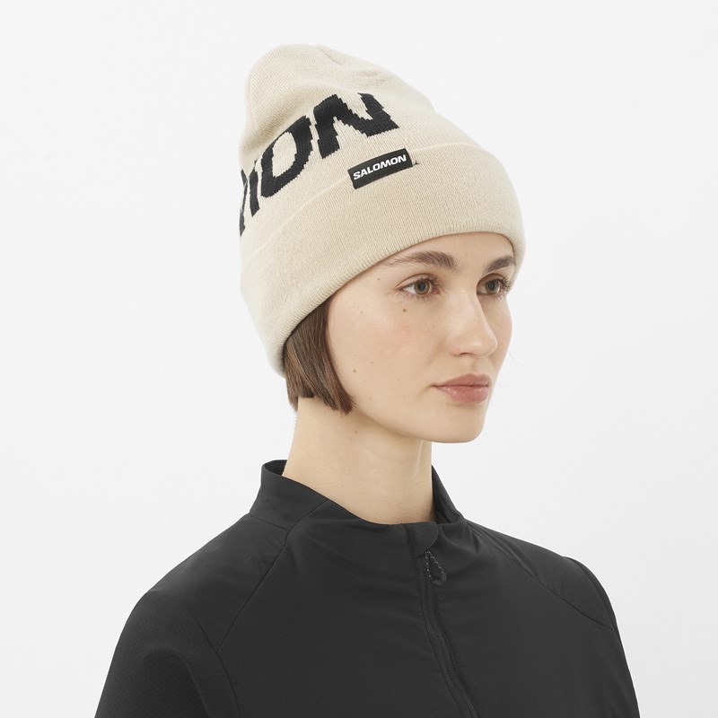 Salomon Hue Hermitage Beanie Creme 3