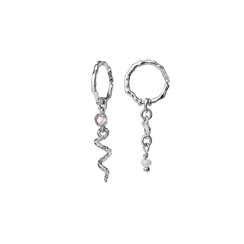 Maanesten Örhängen Evelyn Silver 3