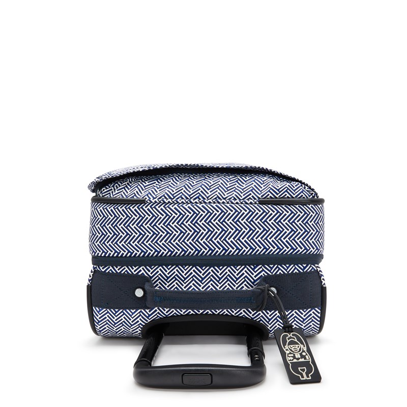 Kipling Kuffert Spontaneous Blå/hvid 53 Cm 2