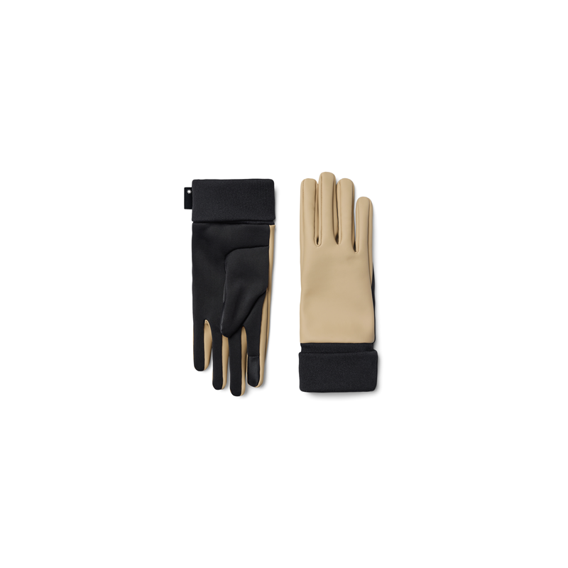 RAINS Handske Gloves Sand Str S 1