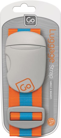 Go Travel Resväskrem Blå/Orange 1