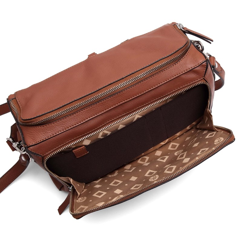 Adax Skuldertaske Sorano Natalia Brun 3