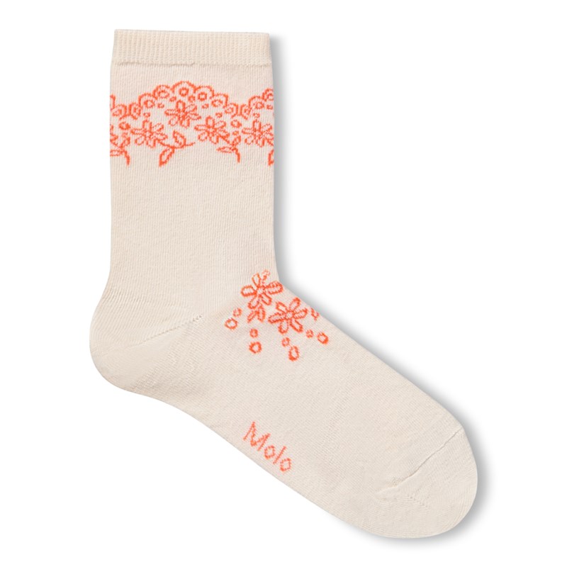 Molo Strømpe Nomi 2-pak Creme Str. 23-26 4