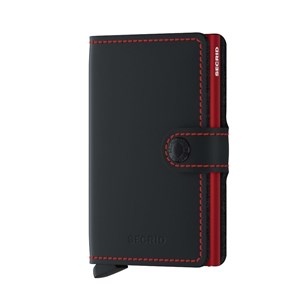 Secrid Korthållare Mini Wallet Svart/Röd