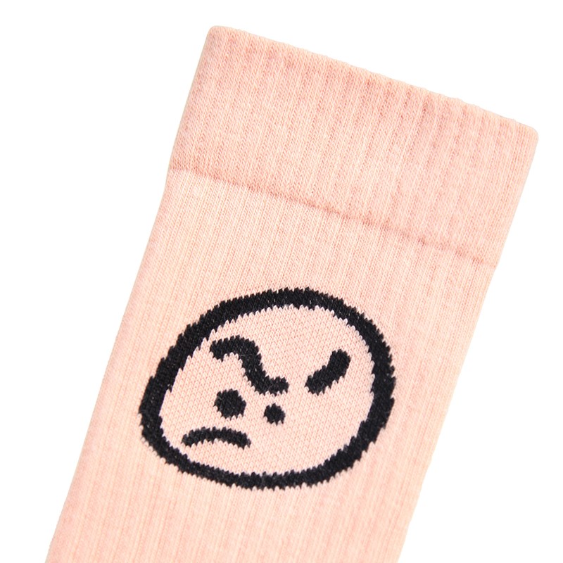 Molo Strømpe Norman 2-pak Sort/Lyserød 23-26 3