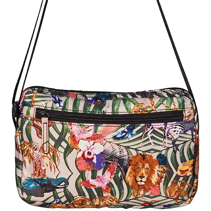 Bella Ballou Crossbody Luxe Kingdom Grøn mønster 1
