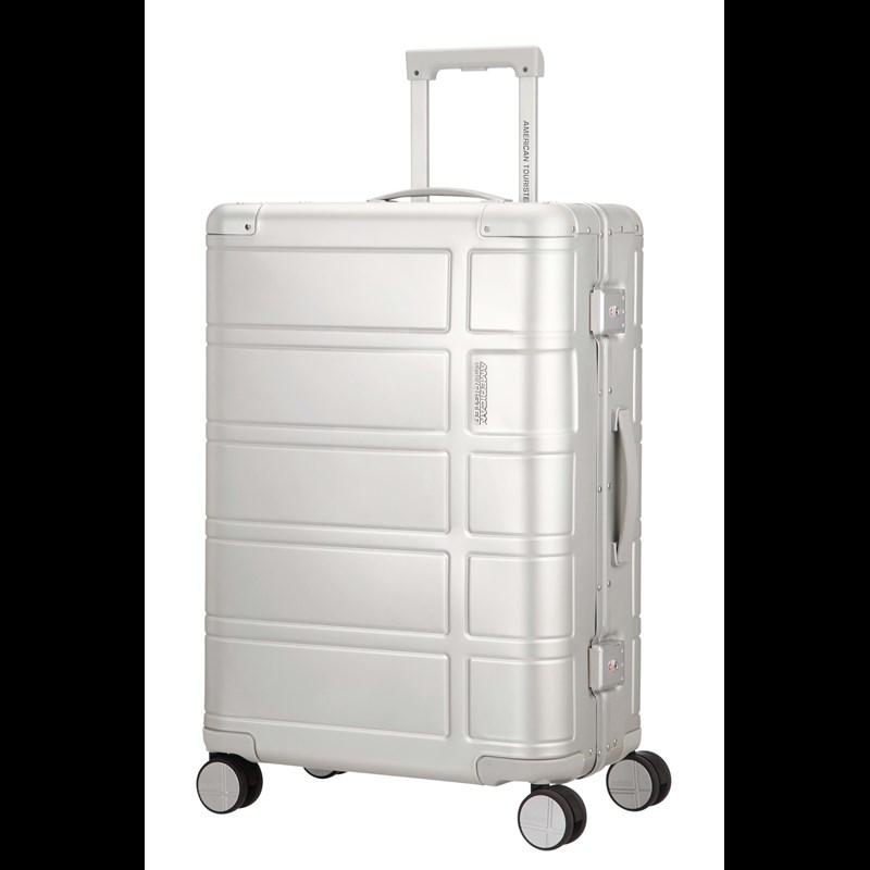 American Tourister Kuffert Alumo Sølv 67 Cm 2
