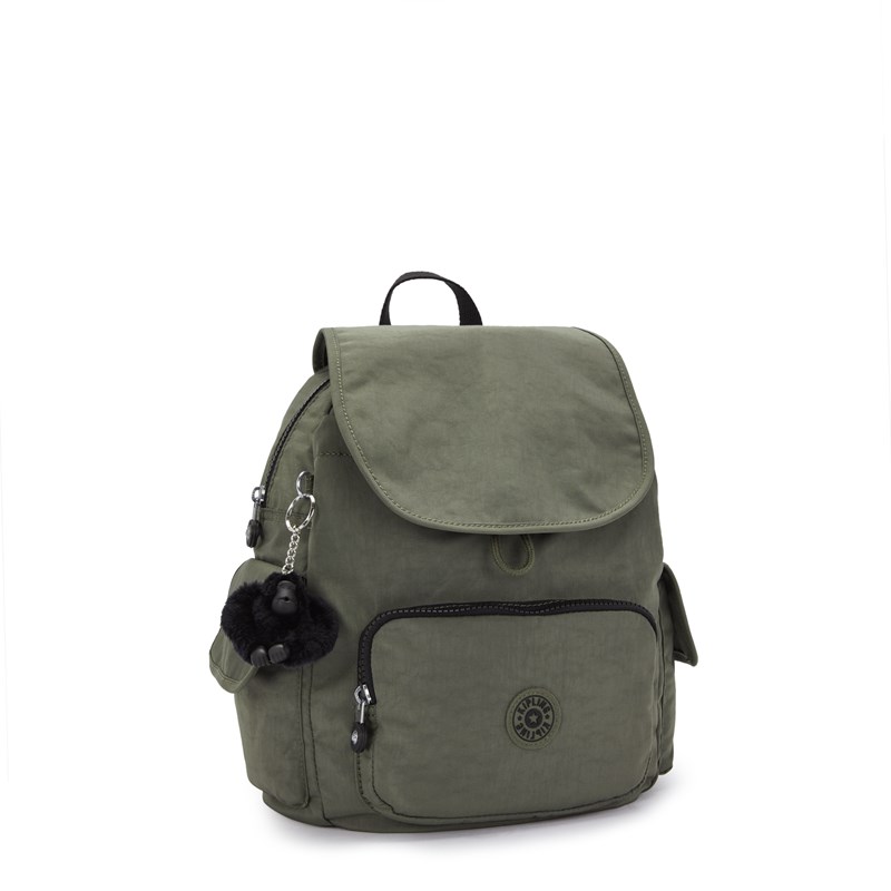 Kipling Ryggsäck City Pack S Mörkgrön 5