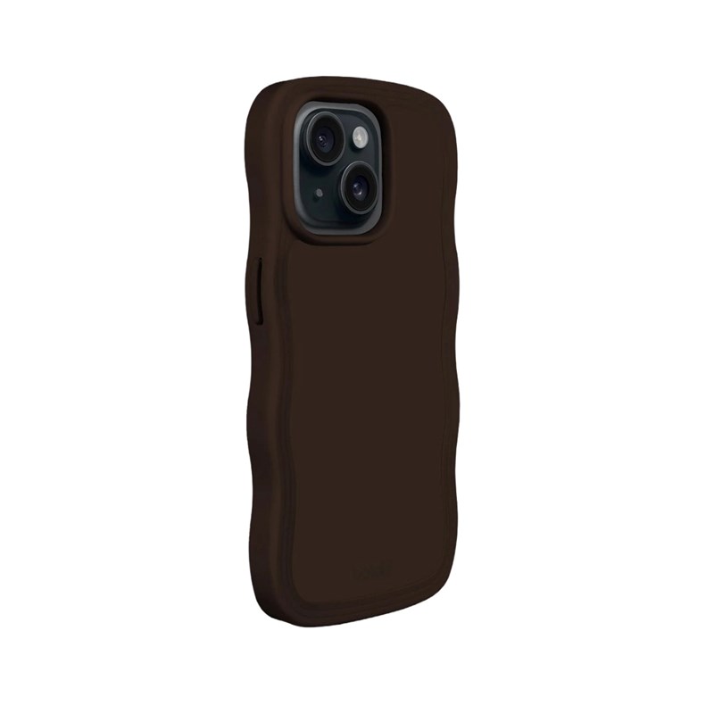Holdit Mobilfodral Wavy Brun iPhone 13/14/15 2