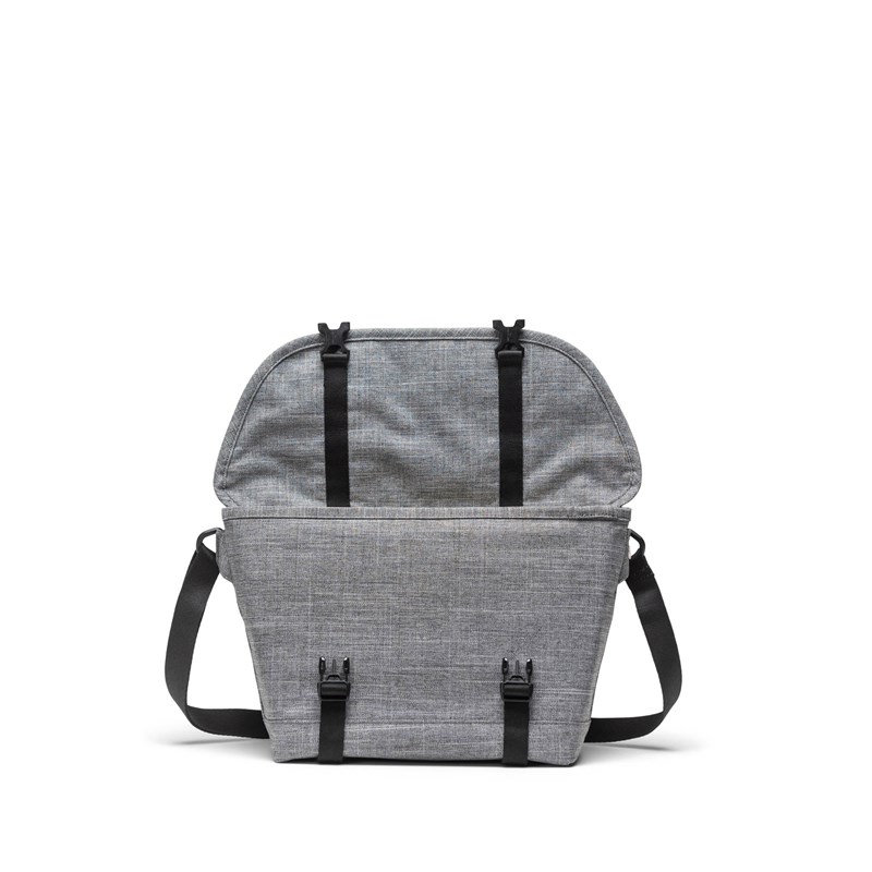 Herschel Skuldertaske Messenger Cove S Grå 4