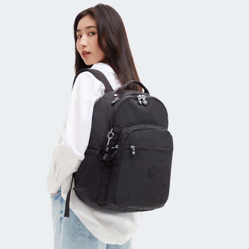 Kipling Rygsæk Seoul Sort 15" 2