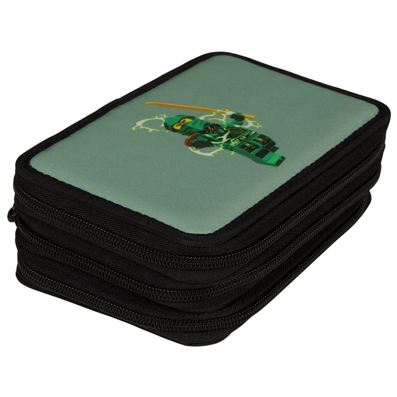 LEGO Bags Penalhus 3-lags Spinjitzu Mast L. Grøn 2