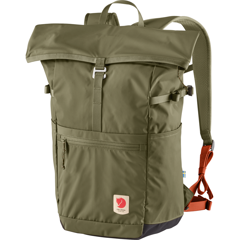 Fjällräven Ryggsäck High Coast Foldsack  Grön/Orange 1