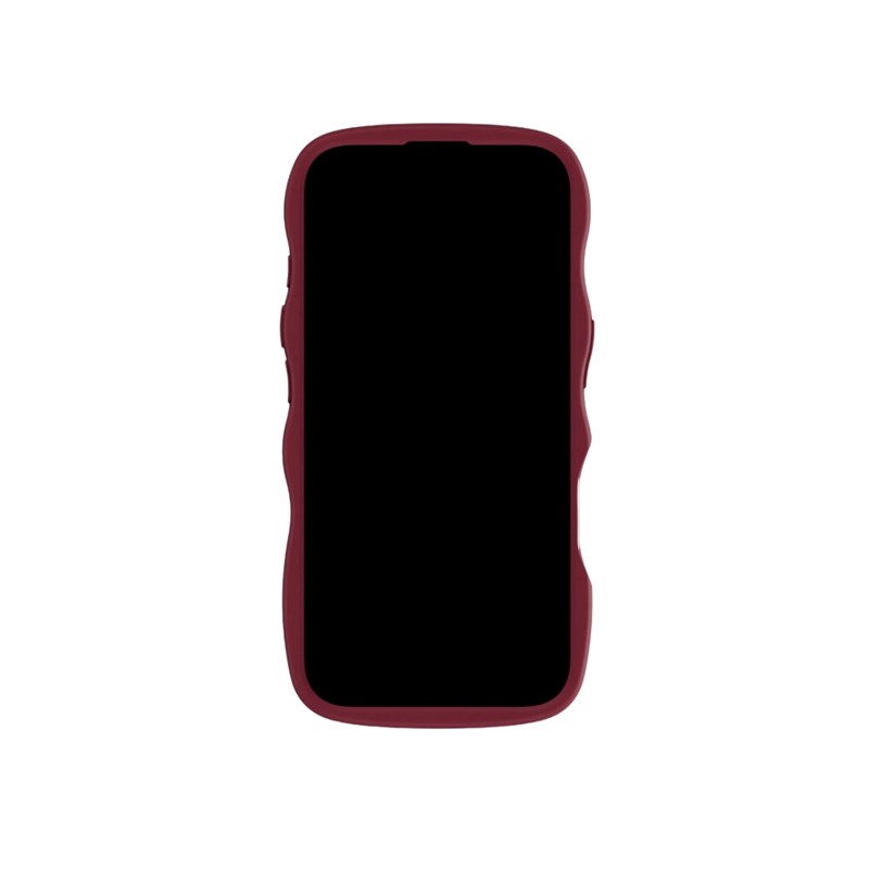 Holdit Mobilcover Wavy Bordeaux Iphone 16 4