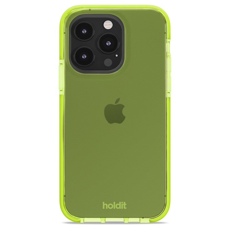 Holdit Mobilcover Seethru Grön iPhone 14 Pro 2