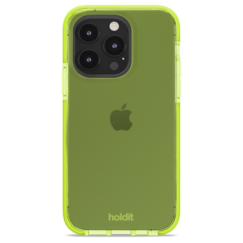 Holdit Mobilcover Seethru Grøn iPhone 14 Pro 2