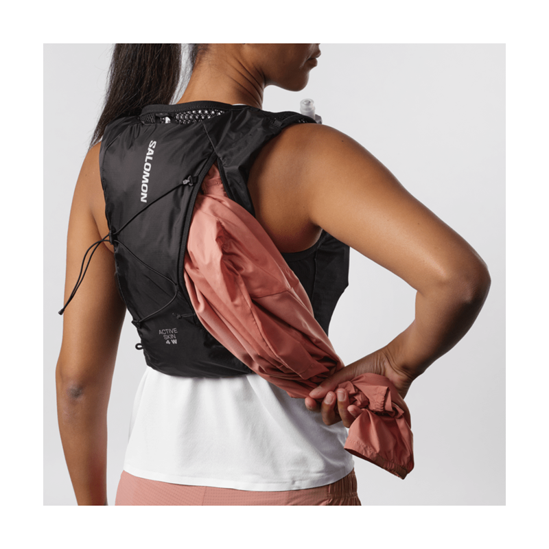 Salomon Løbevest Active Skin 4 Women Sort Str M 6