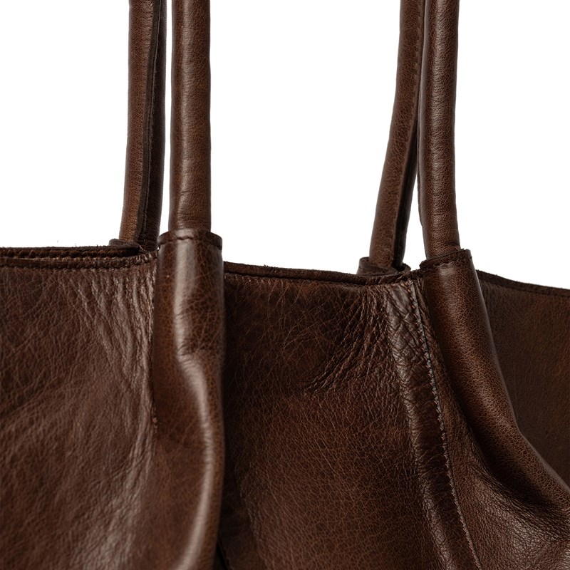 RE:DESIGNED Skuldertaske Mane Small Brun/brun 4