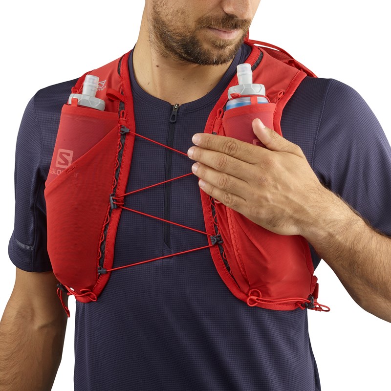 Salomon Løberygsæk XA 15 Rød/grå Str S/M 5