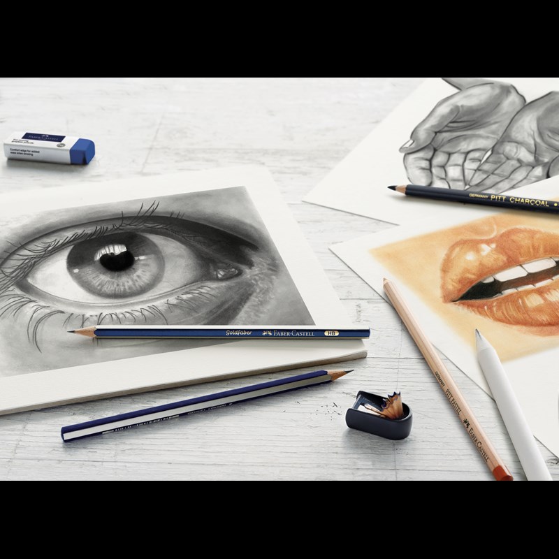 Faber-Castell Blyertspennset Graphite Sketch Grå 4