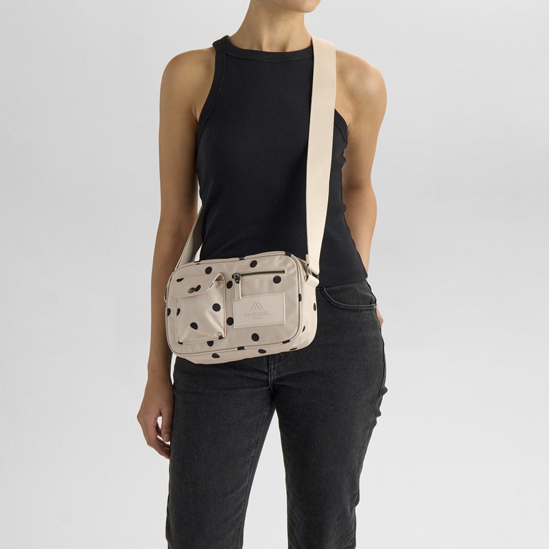 MARKBERG Crossbody Darlambg Monochrome Creme/Sort 2