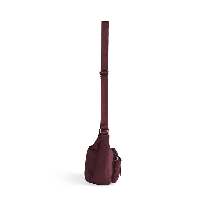 Aura Crossbody Catania Recycled Bordeaux 6