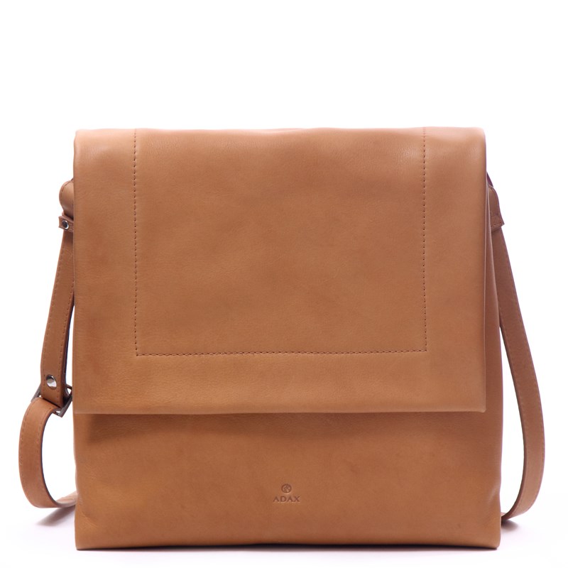 Adax Skuldertaske Ninna Venezia Cognac 1