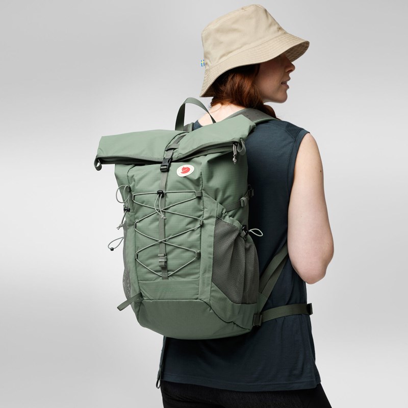 Fjällräven Ryggsäck Abisko Hike Foldsack L. Grön 2